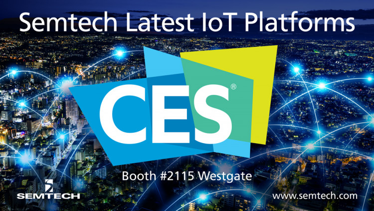 Semtech Exhibiting the Latest Internet of Things Platforms at CES 2018 Demonstrations will showcase Semtech's LoRa Technology, LinkCharge and Neo-Iso platforms