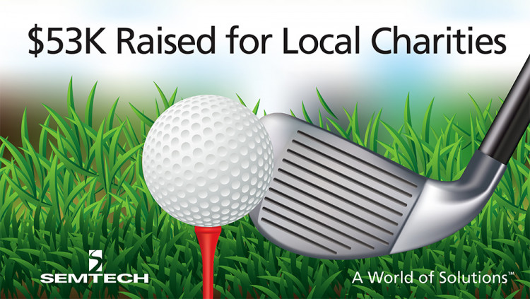 Semtech Charity Golf Tournament Yields over $50,000 for Two Ventura County Charities Semtech – headquartered in Camarillo – donated proceeds from its annual charity golf tournament to Big Brothers Big Sisters of Ventura County and RAIN Communities, In