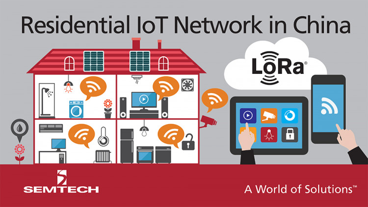 Semtech LoRa Technology Enables IoT Services in China’s Largest Private Telecom Network Dr. Peng Group deploying LoRa network expected to cover 100 million homes and 300 million people