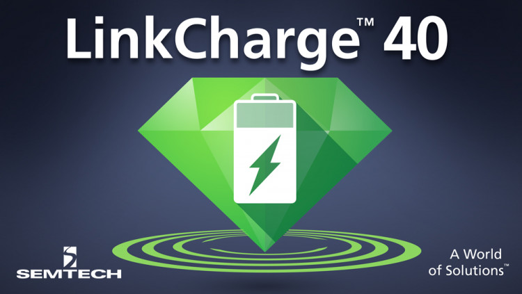 Semtech Demonstrates Ultra-High Power 40W Wireless Charging Technology at CES 2017 LinkCharge™ 40 Series is a backwards-compatible and highly efficient wireless charging solution that supports Qi standards in a small form factor