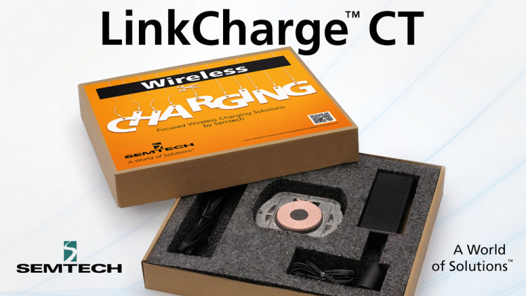 Semtech Delivers Wireless Charging Solution with LinkCharge™ CT LinkCharge CT expected to help accelerate wireless charging adoption by public enterprises and venues; only device with dual mode standards compliance and compatibility with faster charging