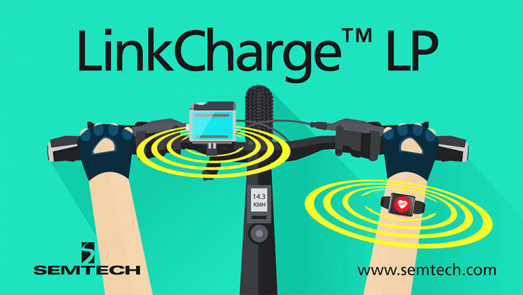 Semtech Releases LinkCharge™ LP Multi-Device Wireless Charging Solution Wireless charging platform simultaneously charges multiple low-power wearables from a single transmitter