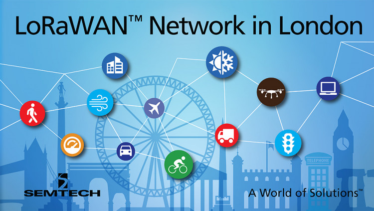 Semtech LoRa® Technology Incorporated into Largest IoT Network in the UK LoRa Alliance™ member Digital Catapult launches free LoRaWAN™-based network across London to foster IoT innovation by digital startups and small to medium-sized enterprises (SME