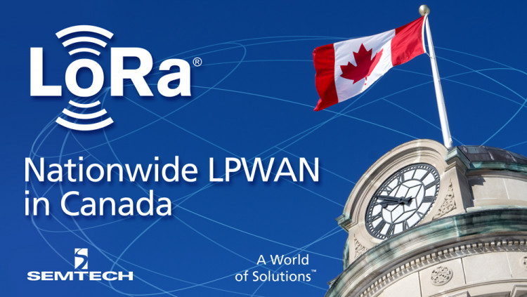 Semtech LoRa Technology Enables Nationwide LPWAN in Canada eleven-x uses LoRa Wireless RF Technology to launch first carrier-grade low power, wide area network (LPWAN) in Canada