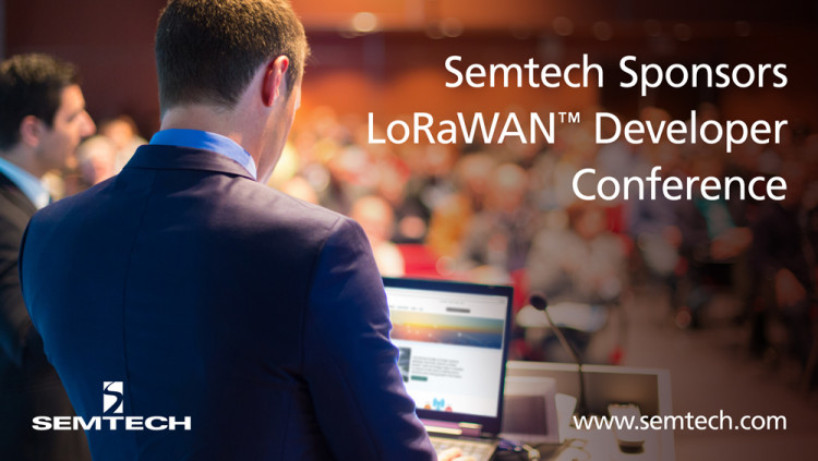 Semtech Sponsors The Things Network’s LoRaWAN Developer Conference The 3-day developer conference features a keynote from Semtech’s LoRa Technology experts
