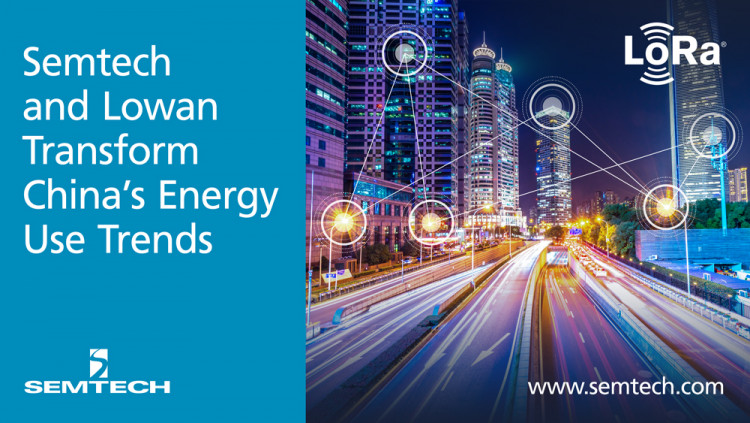 Semtech and Lowan Transform China’s Energy Use Trends with LoRa Technology