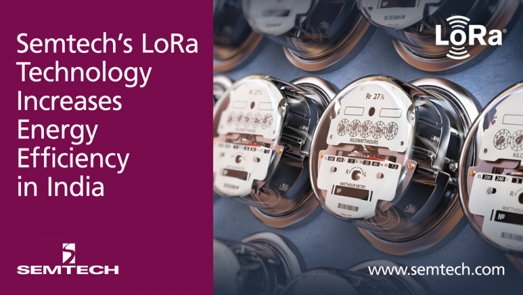 Semtech 的 LoRa 技术提高了印度的能源使用效率
