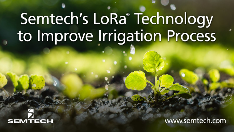 Semtech and WaterBit Improve the Irrigation Process in Smart Agriculture
