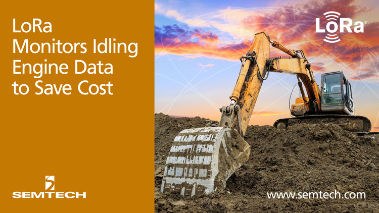 Semtech’s LoRa® Technology Enables More Efficient Construction and Mining Machines