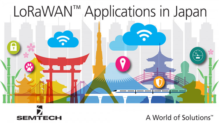 New LoRaWAN™-based Network in Japan Now Open for Field Testing Internet of Things Applications Semtech LoRa® technology to be used by NTT West in its new low power, wide area network for field tests