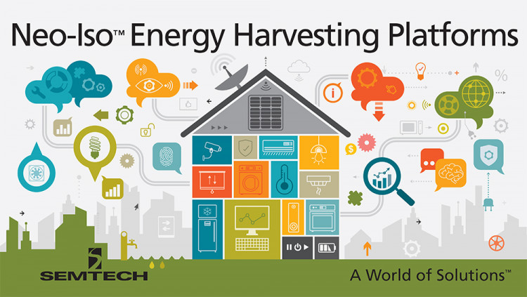 Semtech Neo-Iso™ Platform Now Features Next Generation Energy Harvesting Capability TS13102 and TS13103 solid state relays enable self-powered control systems in Internet of Things applications