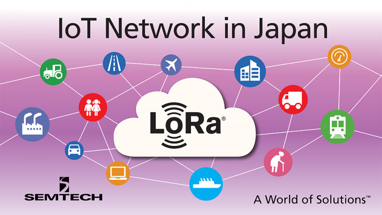 Semtech LoRa® Wireless RF Technology Chosen by SoftBank for New IoT Network in Japan LoRa Alliance™ members Semtech, Actility and Hon Hai Precision Industry to design LoRaWAN™-based low power, wide area network