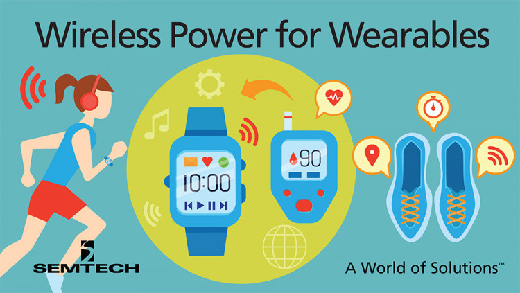 Semtech Announces Availability of Wireless Power Evaluation Kits for Wearable Applications Evaluation platforms now available for designers to easily test and develop wireless charging solutions for wearable applications