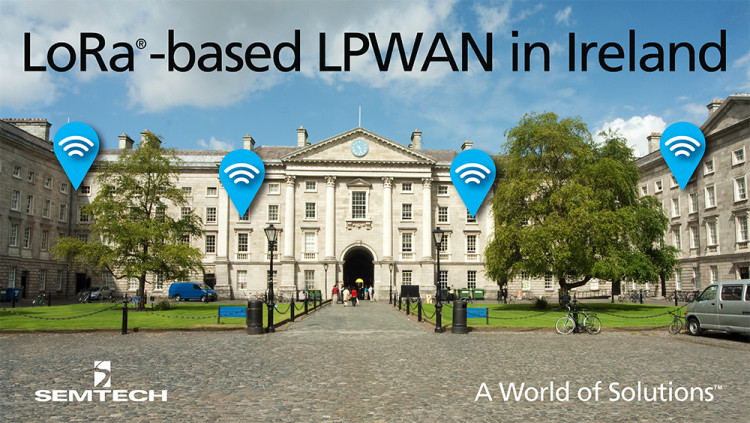 Semtech LoRa Technology to Enable Ireland’s Nationwide IoT Network Ireland’s LoRa-based network, Pervasive Nation, aims to accelerate the advancement of IoT technology and support new applications