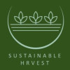 sustainable hrvest 绿色徽标
