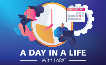 LoRa 陪伴的一天